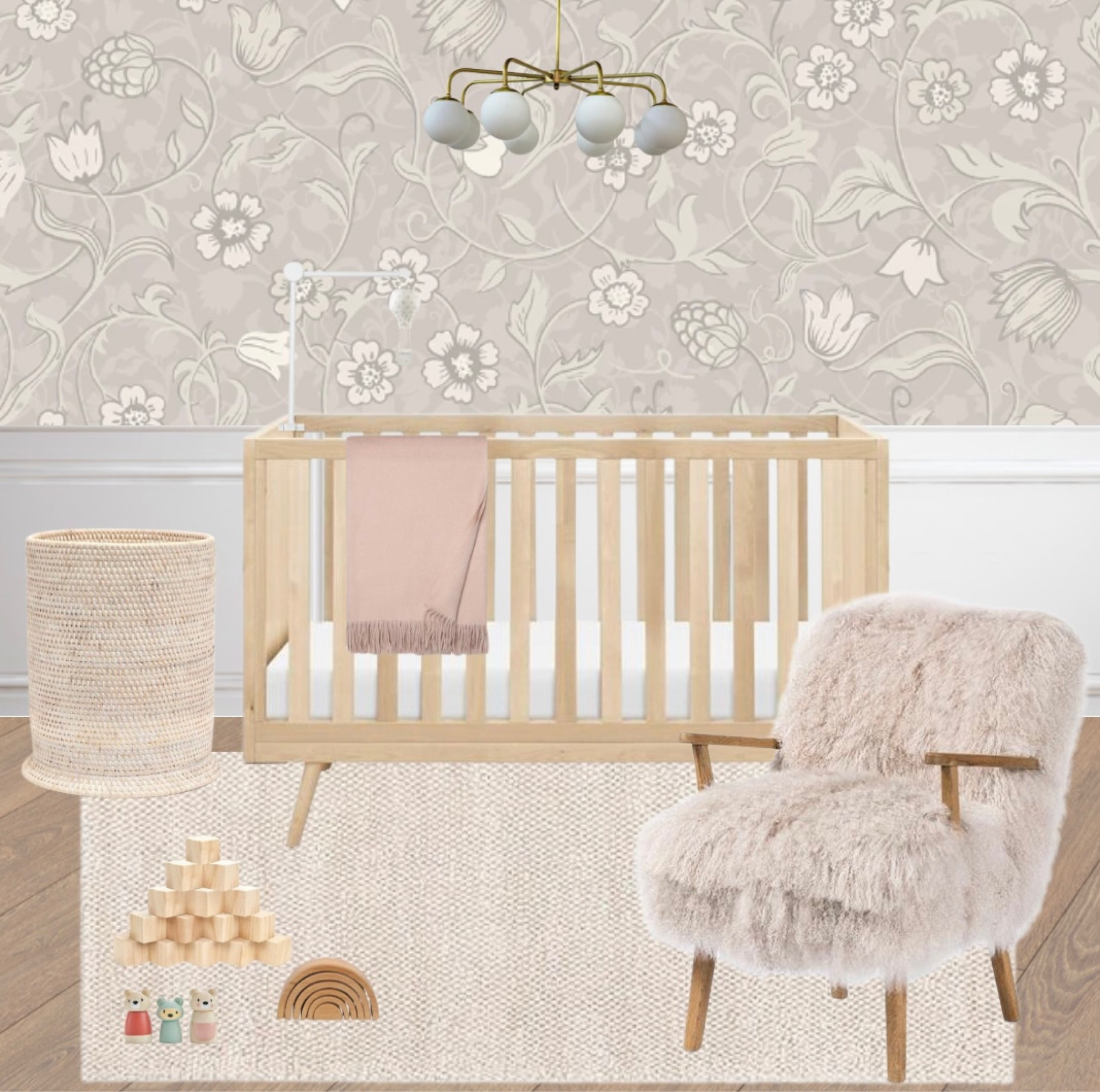 Muted pink nursery decor mood board. Muted pink and white nursery, nursery design ideas, nursery inspo, cute girls Bure Seth design, nursery decor ideas, pink nursery, baby girl 

#LTKbaby #LTKbump #LTKhome