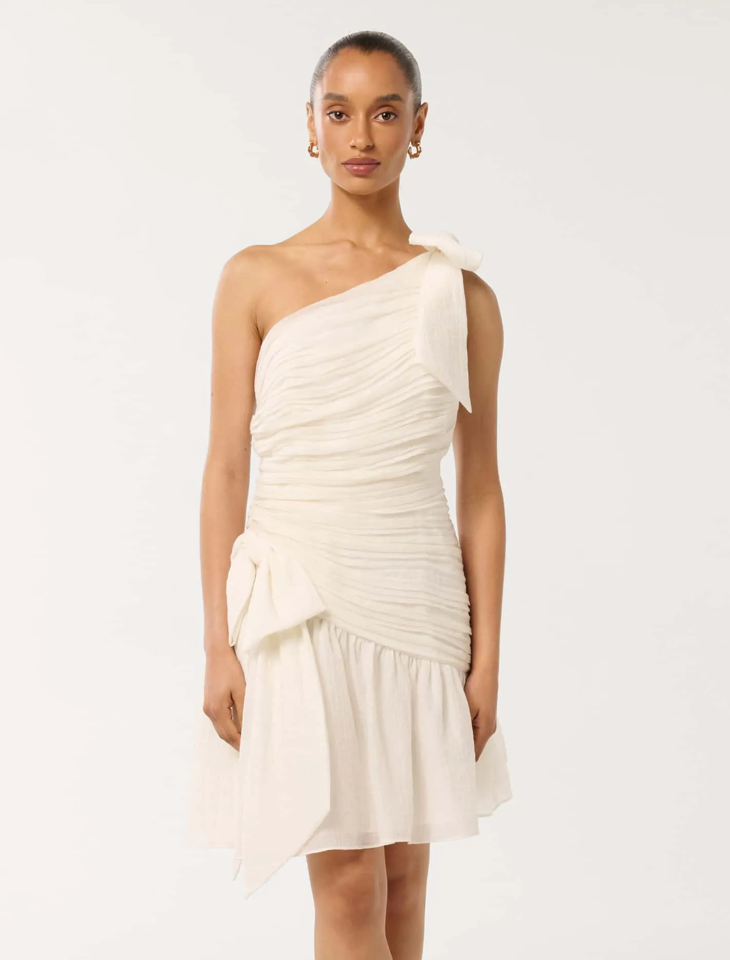 Dakota Petite Ruched Bow Mini | Forever New (AU)