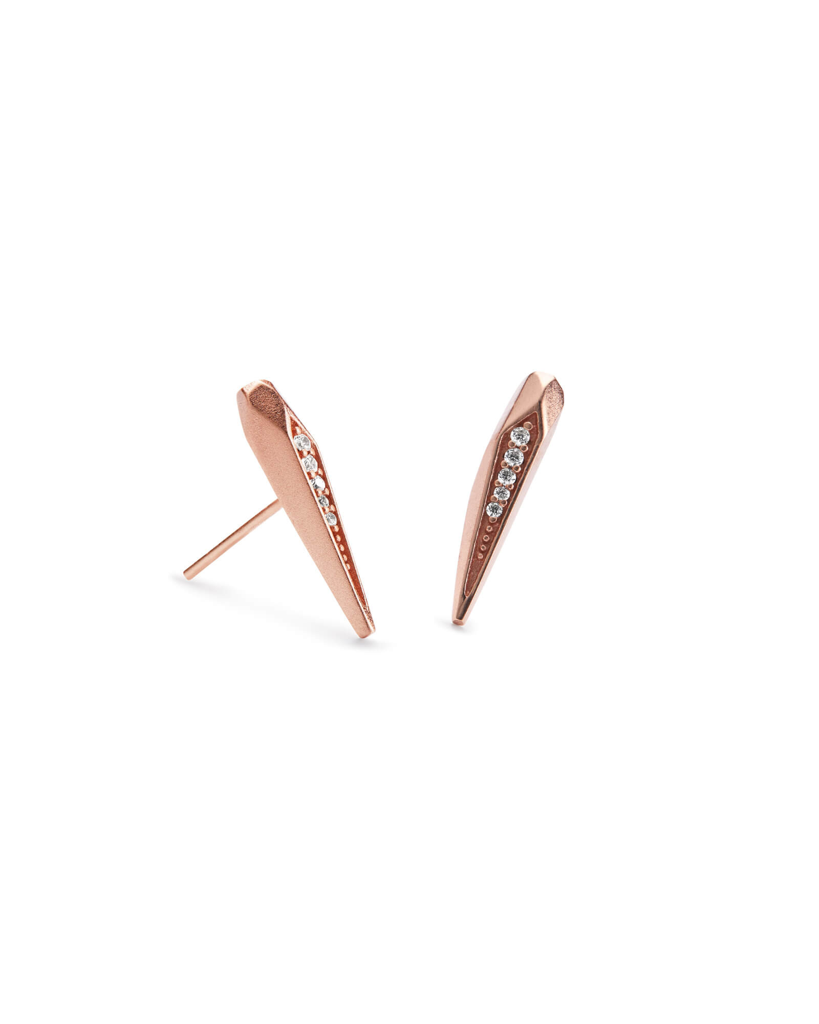 Montgomery Stud Earrings In Rose Gold | Kendra Scott