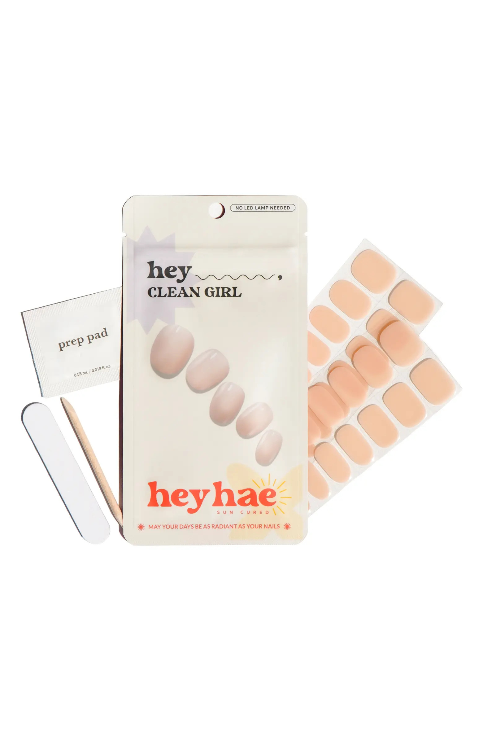 heyhae Sun-Cured Gel Nail Strips | Nordstrom | Nordstrom