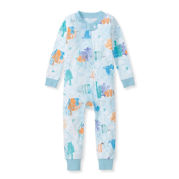 Under The Sea Organic Cotton Baby Pajamas | Burts Bees Baby