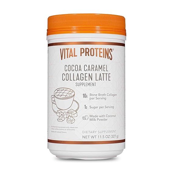 Vital Proteins Collagen Lattes - MCTs for Keto, 10g of USDA Organic Bone Broth Protein, Low Sugar... | Amazon (US)