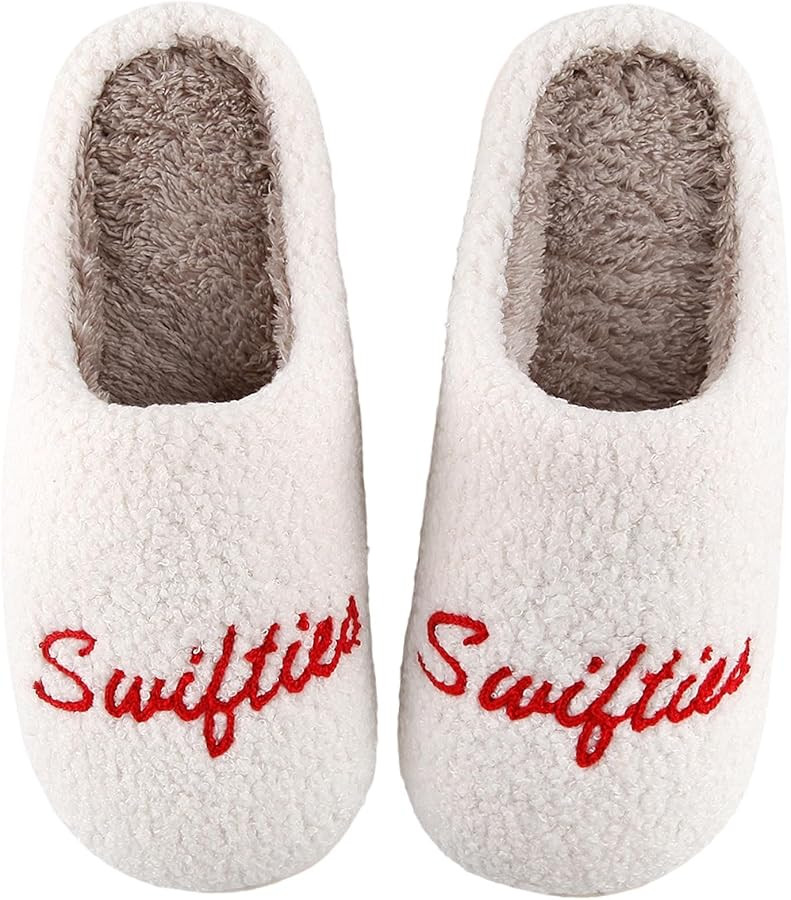 Comfy House Slippers For Women Men, Ladies Fuzzy Bedroom Slippers,indoor Outdoor Memory Foam Shoe... | Amazon (US)