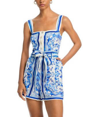 Garden Tiles Romper | Bloomingdale's (US)