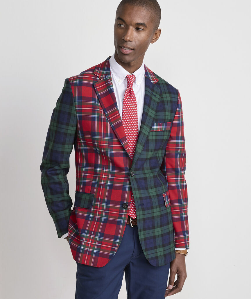 Party Tartan Wool Heritage Blazer | vineyard vines