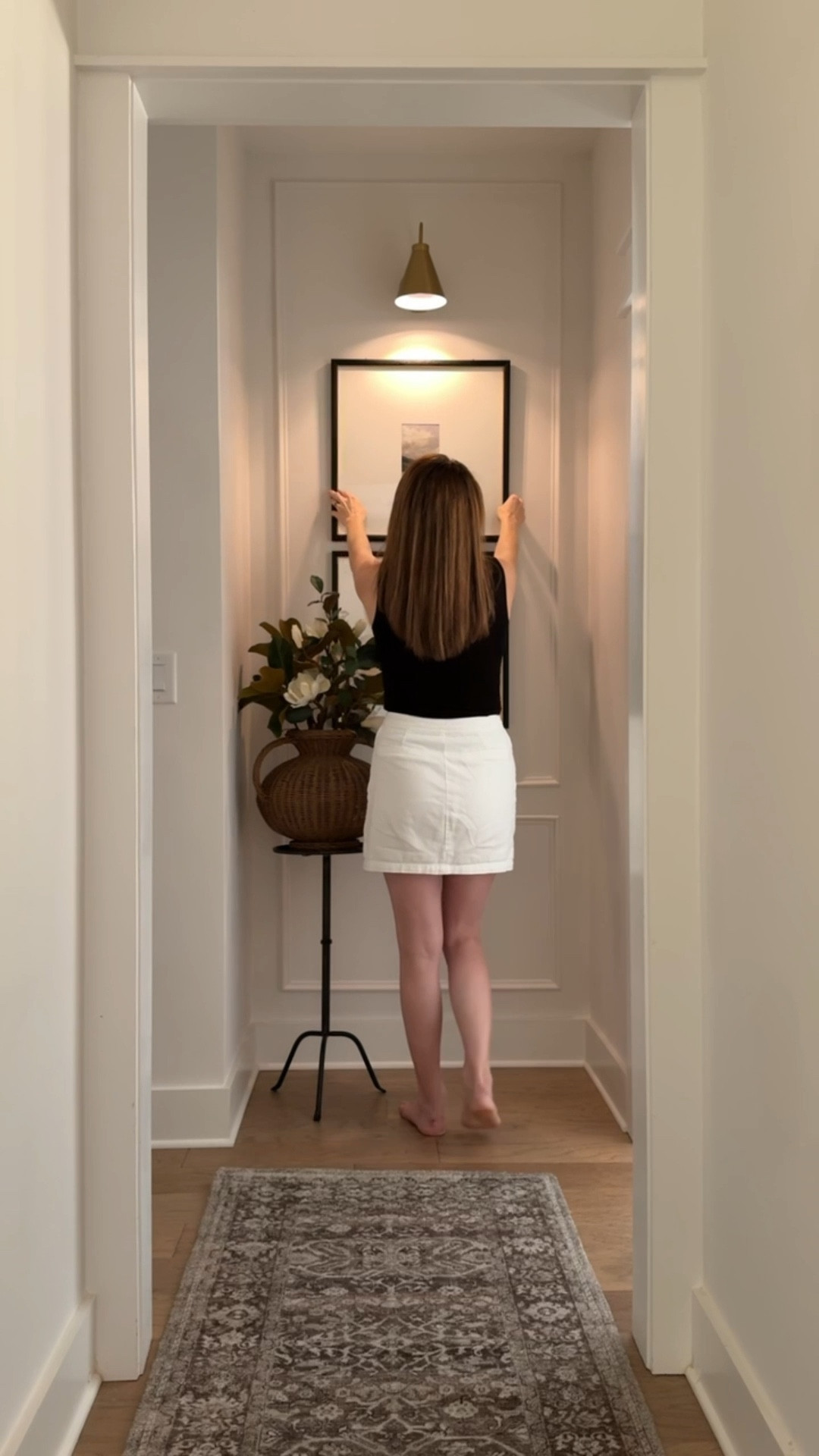 Classic timeless hallway styling🤍

#LTKSeasonal #LTKFindsUnder50 #LTKHome