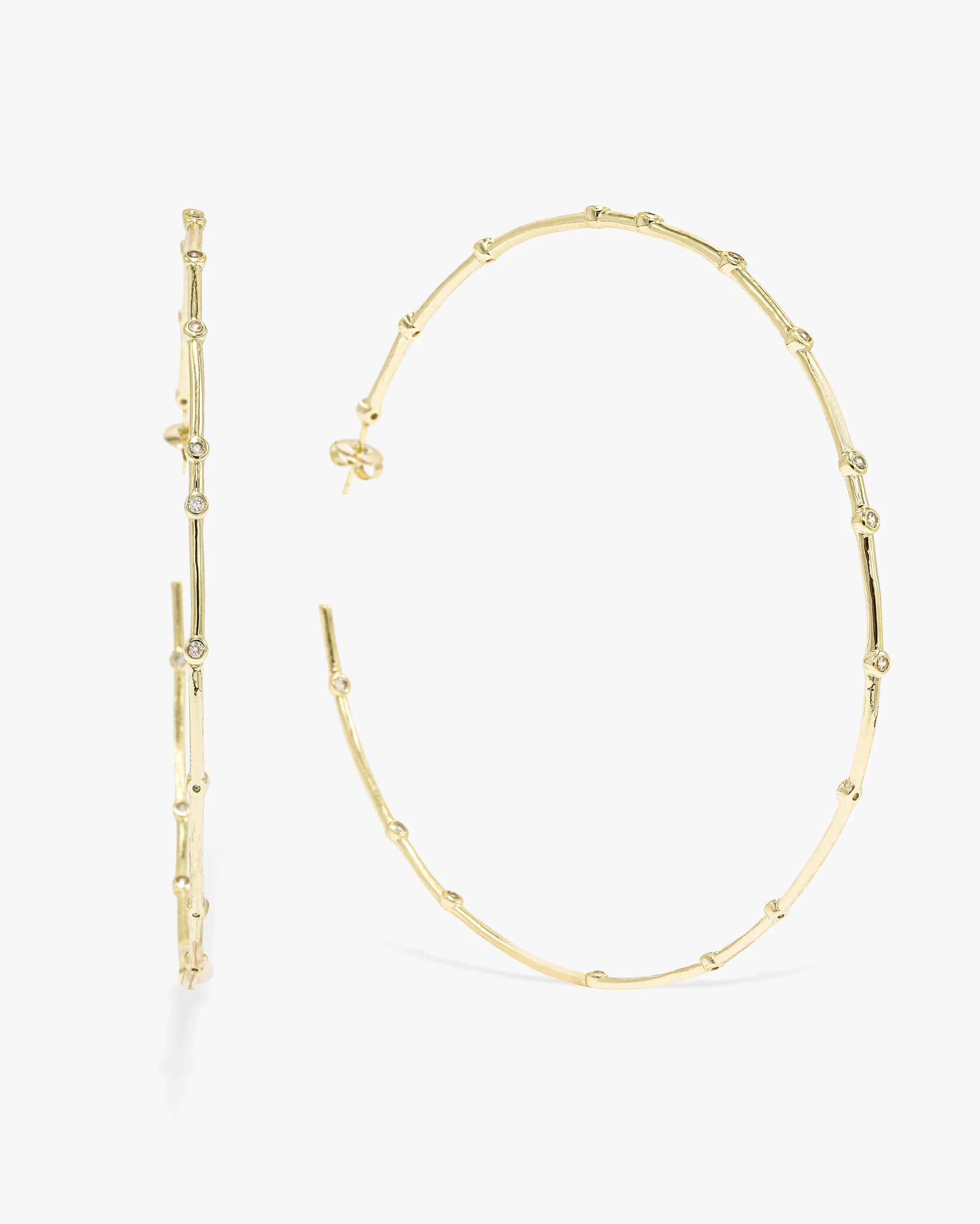 Big Ass 4"  Hoops | Melinda Maria