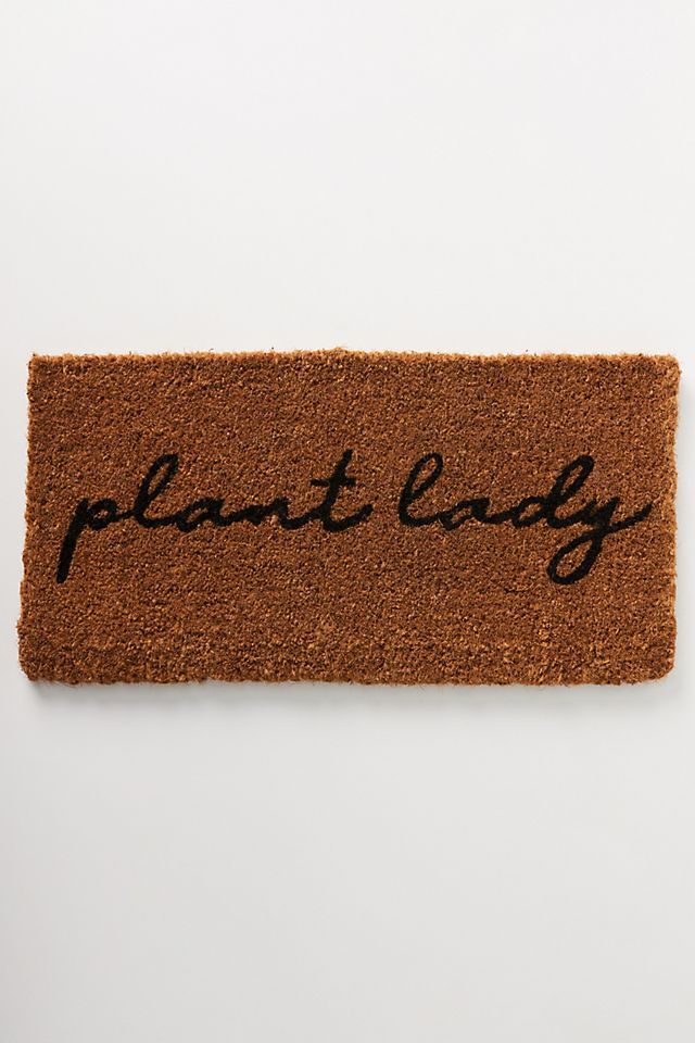 Plant Lady Doormat | Anthropologie (US)