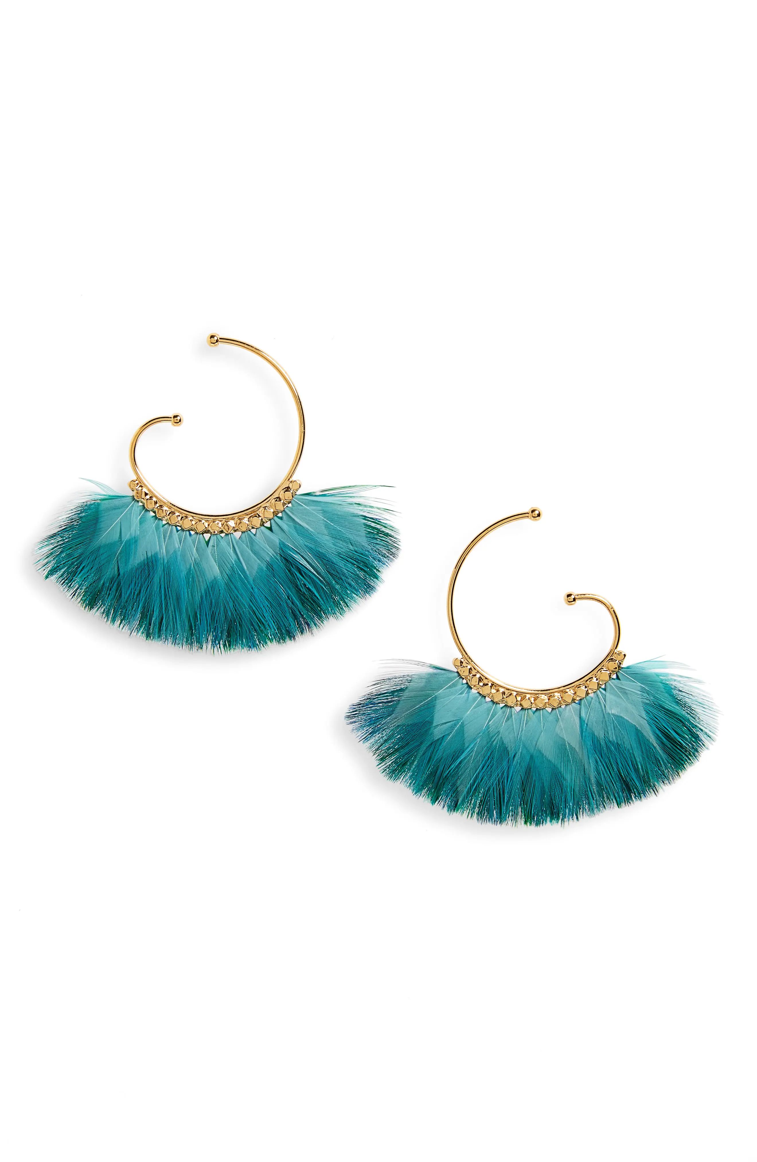 'Buzios' Feather Earrings | Nordstrom