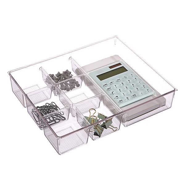 Everything Organizer 7-Compartment Drawer Organizer | The Container Store