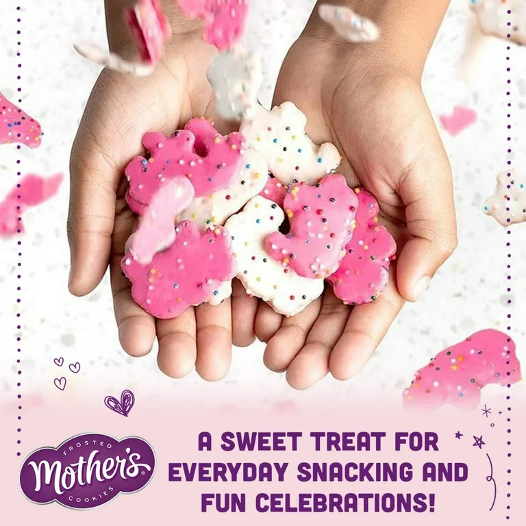 MOTHER'S Original Frosted Circus Animal Cookies, Iconic Animal-Shaped Cookies with Sprinkles, 9oz... | Walmart (US)