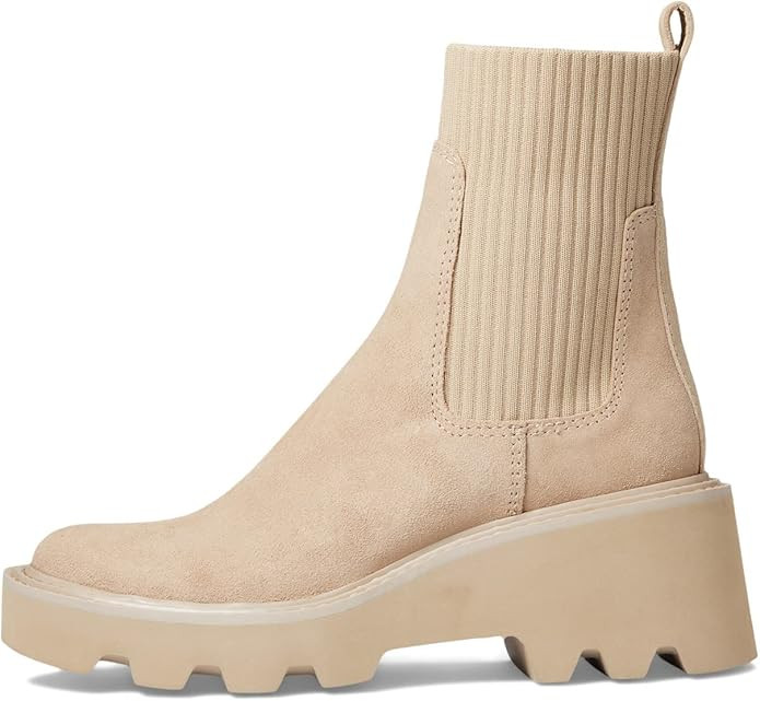 Dolce Vita Women's Hoven Fashion Boot, Dune Suede H2O, 6 | Amazon (US)