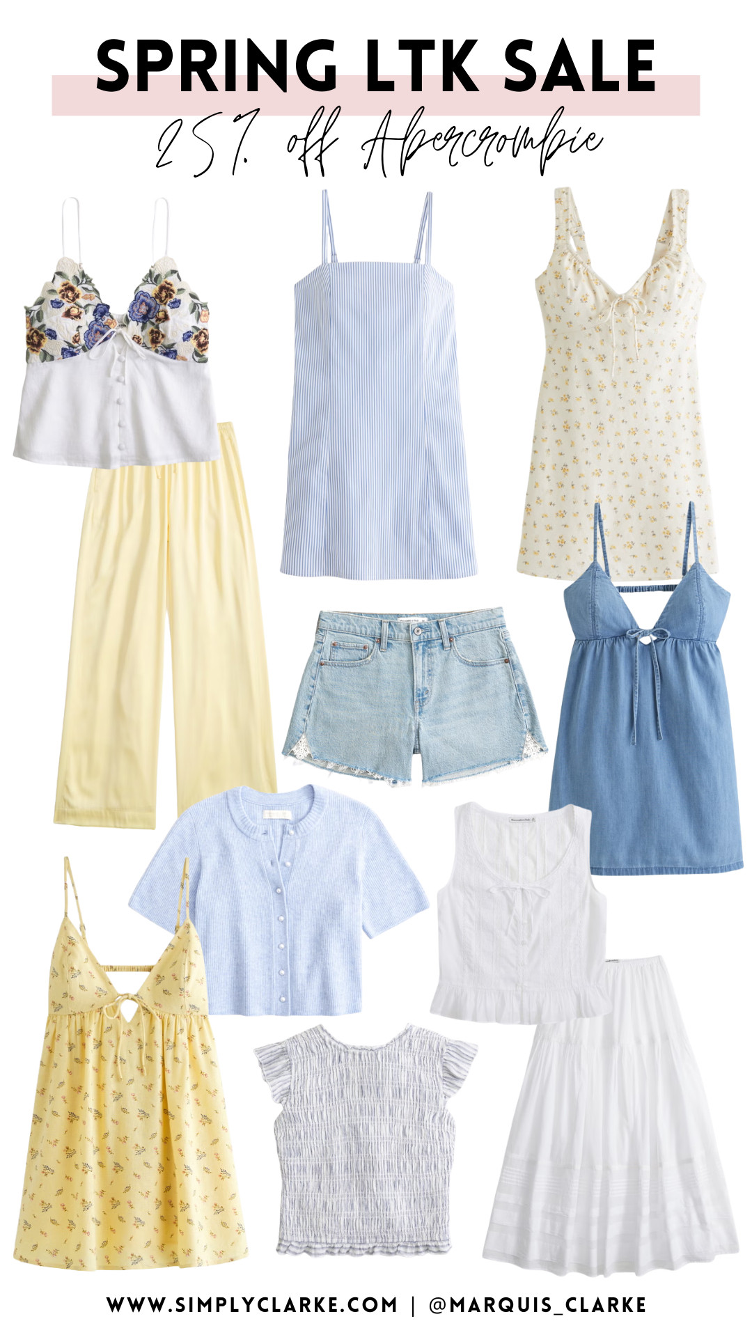LTK Spring Sale find! 25% off at Abercrombie & Fitch right now! Such a good time to grab their denim, dresses, and spring staples before they sell out.  

 #LTKSpringSale #LTKootd #LTKSeasonal