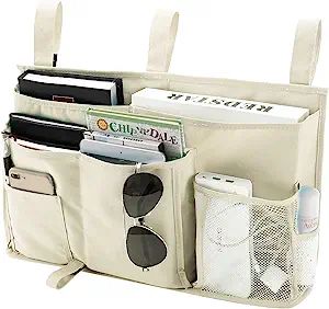 Bseash Bunk Bed Organizer, Bedside Caddy Hanging Bed Organizer Storage Bag 8 Pockets, for College... | Amazon (US)