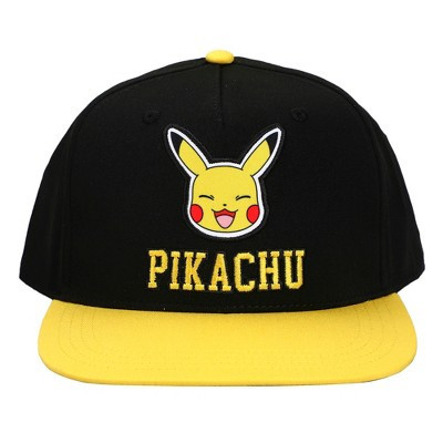 Pokemon Pikachu Youth Black Snapback Cap | Target