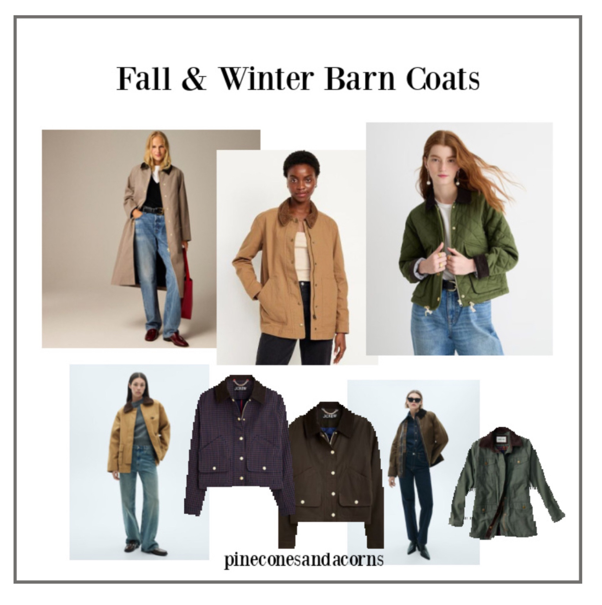 Barn coats and barn jackets are the “it” coat this season. Add one to your wardrobe! 

#LTKSeasonal #LTKover40