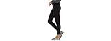 Hue Women's Legging & Cozy Giftbox Casual Socks, Black/White Sock - Black Ribbed Legging, Small-Medi | Amazon (US)