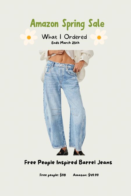 Such great budget friendly #Freepeople inspired looks on #Amazon! I ordered these during the spring sale! 

#LTKsalealert #LTKstyletip #LTKfindsunder50