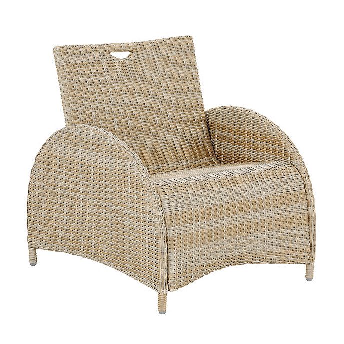 Navio Poolside Outdoor Chair Resin Wicker | Ballard Designs, Inc.