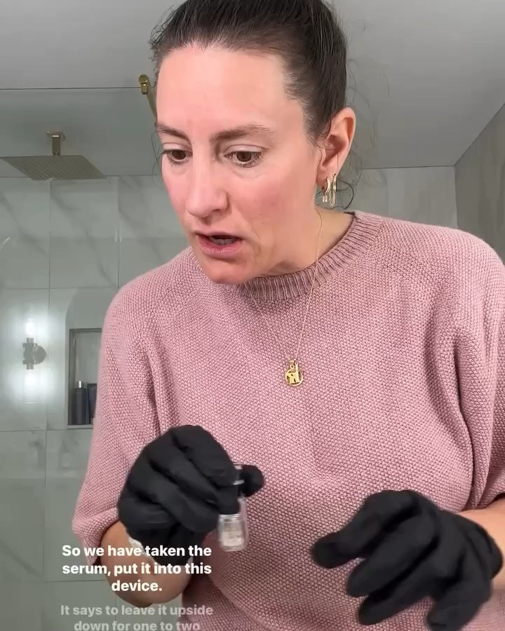 Part Seven: Seranova Microneedling 

Beginning the application 💉

#LTKselfcare