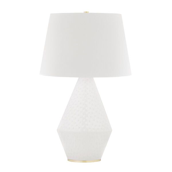 Rickman Aged Brass One-Light Accent Table Lamp | Bellacor