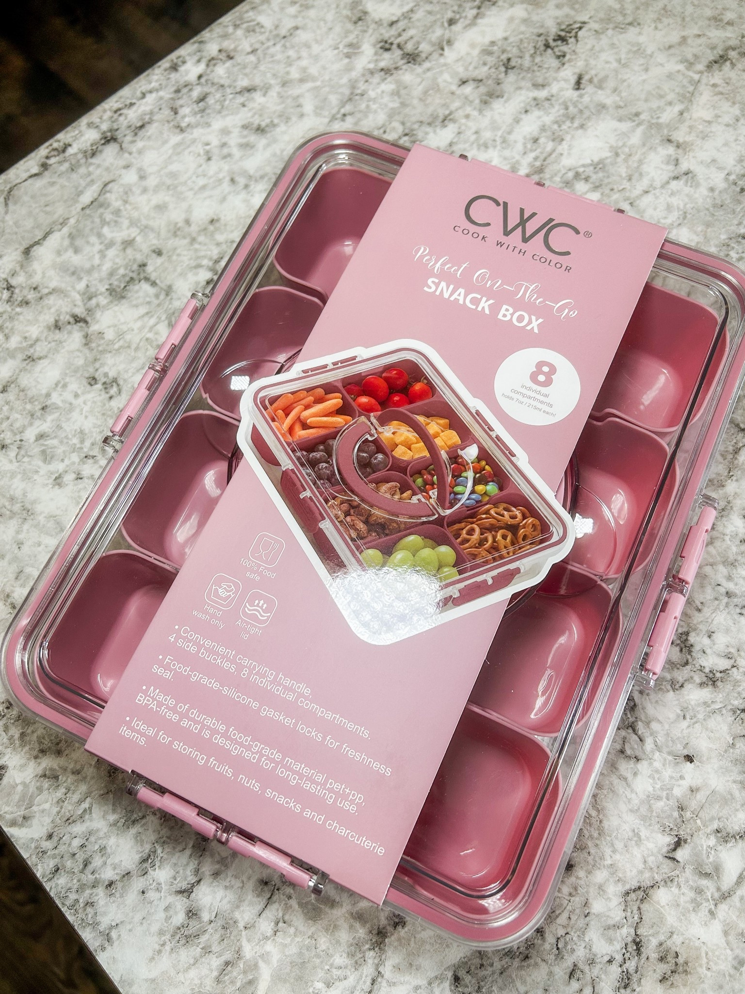 Viral Snackle Box in Pink 💕 Perfect for road trips, beach day or storing kids snacks they can easily grab and go! 

#LTKSummerEdit #LTKGiftGuide #LTKTravel