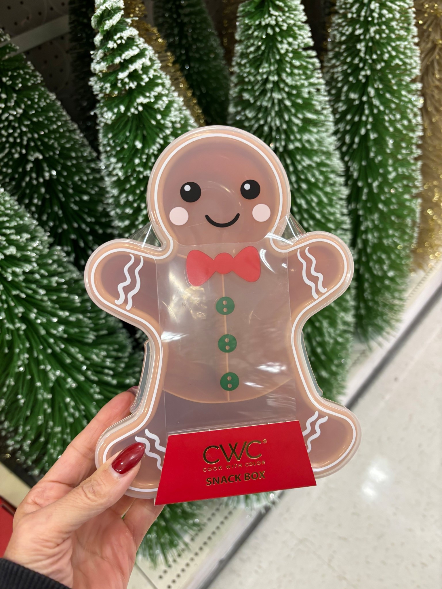 Adorable holiday snackle boxes 
Gingerbread container 
Fill it with treats for a gift idea

#LTKHoliday #LTKGiftGuide #LTKFindsUnder50