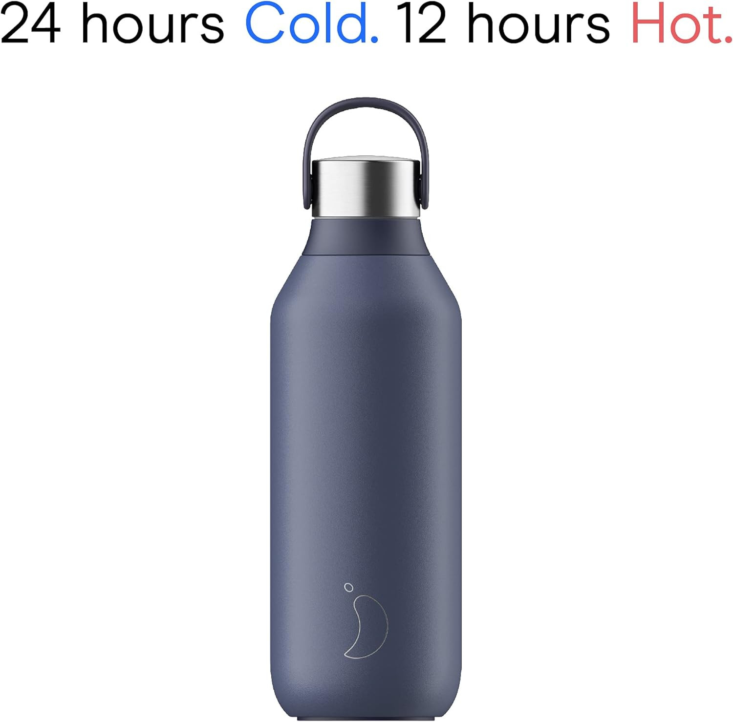 Chilly's Series 2 Water Bottle - Stainless Steel Thermal Bottles with Double Wall Vacuum, Soft Co... | Amazon (UK)