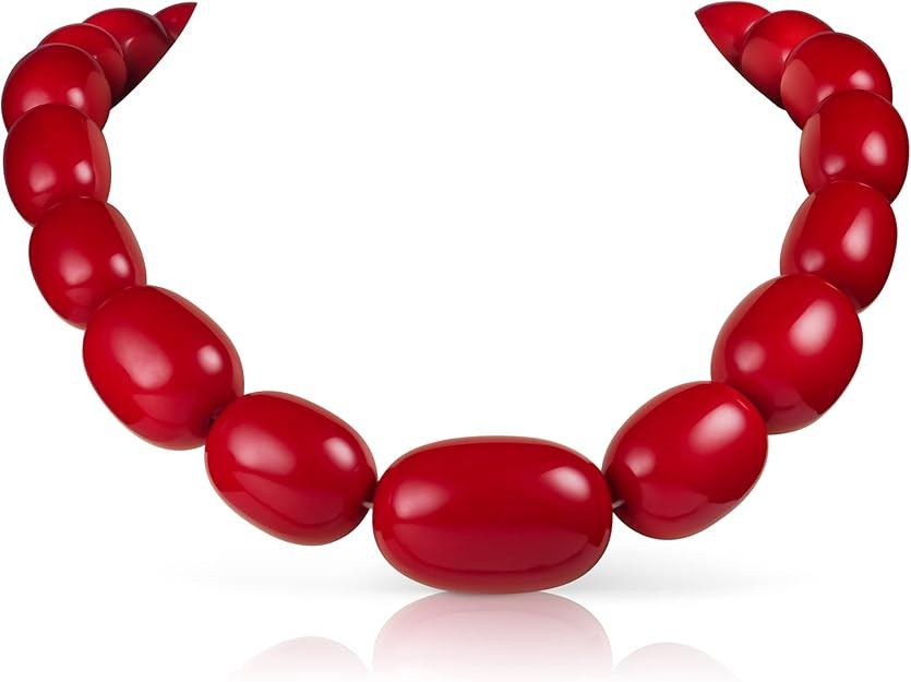 ZAVANA Large Statement Necklace for Women, Handmade Boho Chic Chunky Necklace for Women, Elegant ... | Amazon (US)