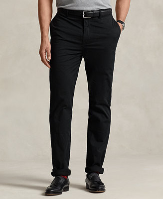 Men's Big & Tall Stretch Classic-Fit Twill Pants | Macy's