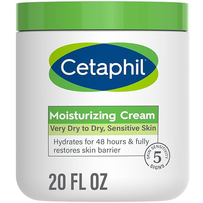 Cetaphil Body Moisturizer, Hydrating Moisturizing Cream for Dry to Very Dry, Sensitive Skin, NEW ... | Amazon (US)