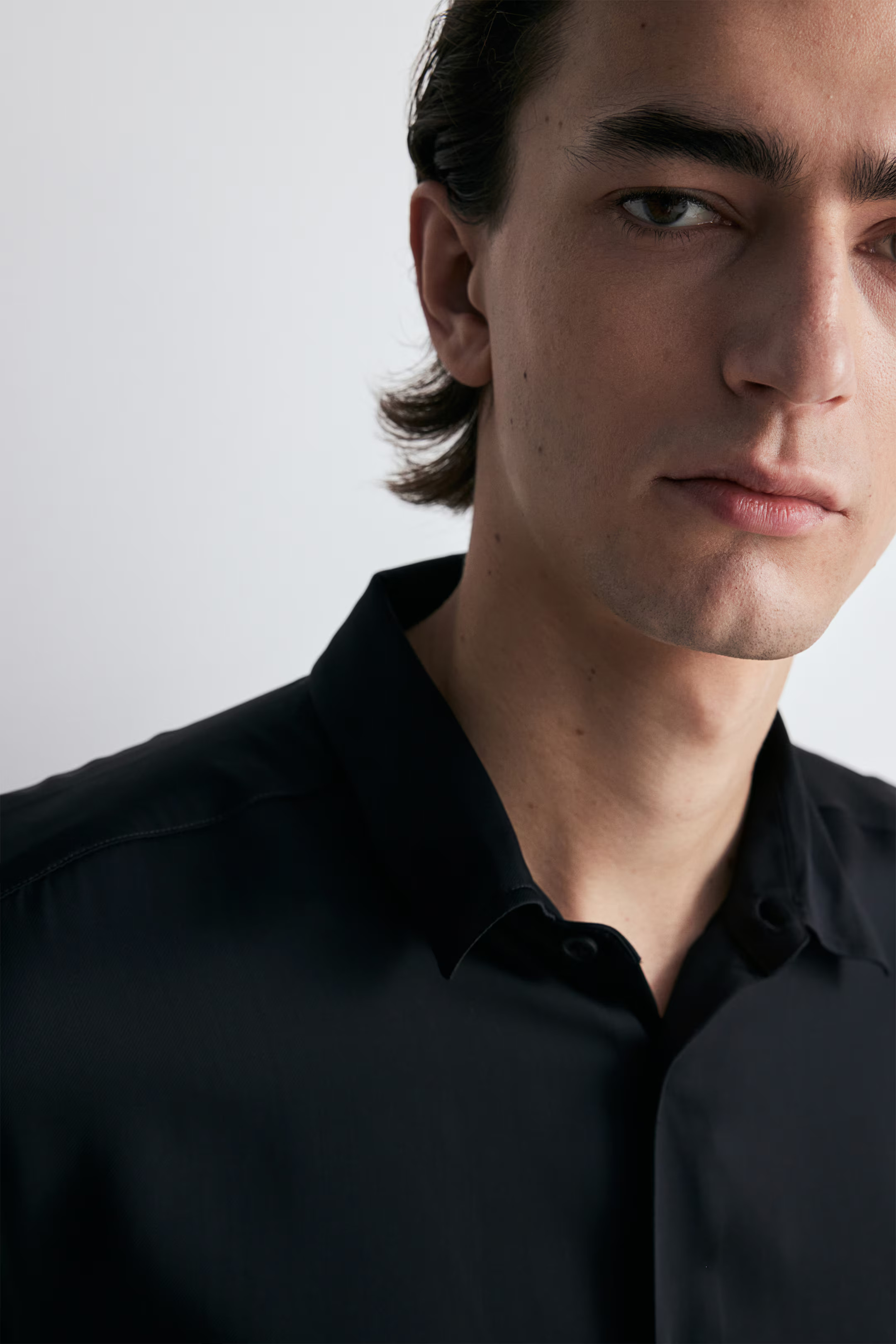 Regular Fit Satin Shirt | H&M (US + CA)