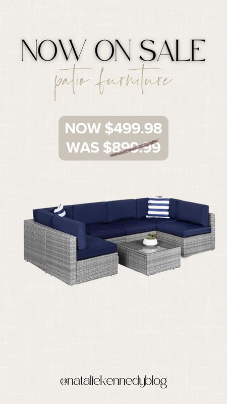 Patio Furniture Set- now on sale!