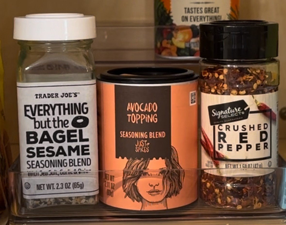 Fave spices go front and center in my spice cabinet 

#LTKHome #LTKGiftGuide #LTKFindsUnder50