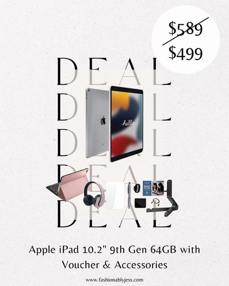 Great deal on this IPad and accessories! Don’t miss out on a great gift idea for a teen! 

#LTKGiftGuide #LTKFind #LTKsalealert