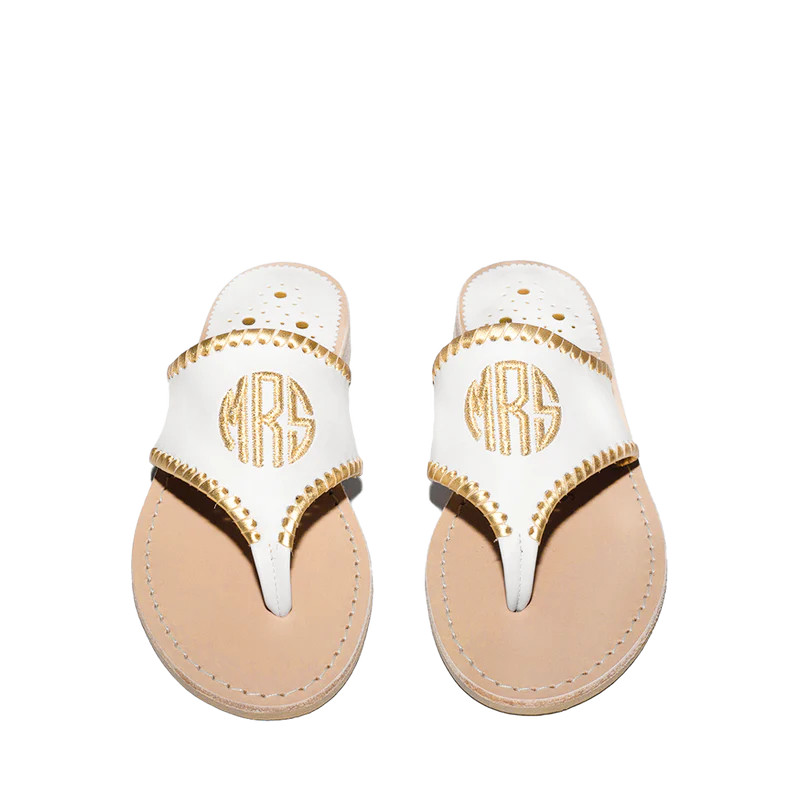 Embroidered Mrs Wedding Sandal | Jack Rogers