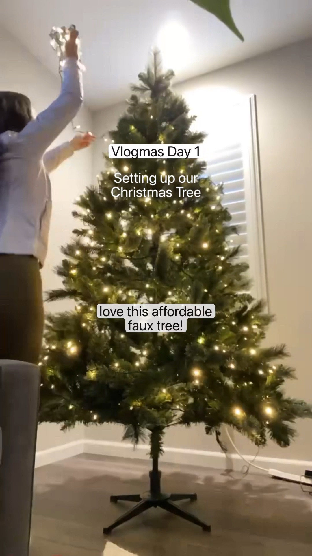 Realistic and affordable artificial Christmas tree find! Still obsessed on year 3. Easy to set up. Tall, looks high quality for the price. 2 different height options. Plus linked similar ornaments set and skirts.

#LTKparties #LTKHoliday #LTKSeasonal