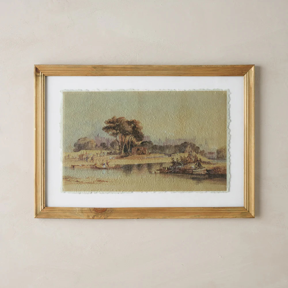 Distant Days Watercolor Landscape | Magnolia