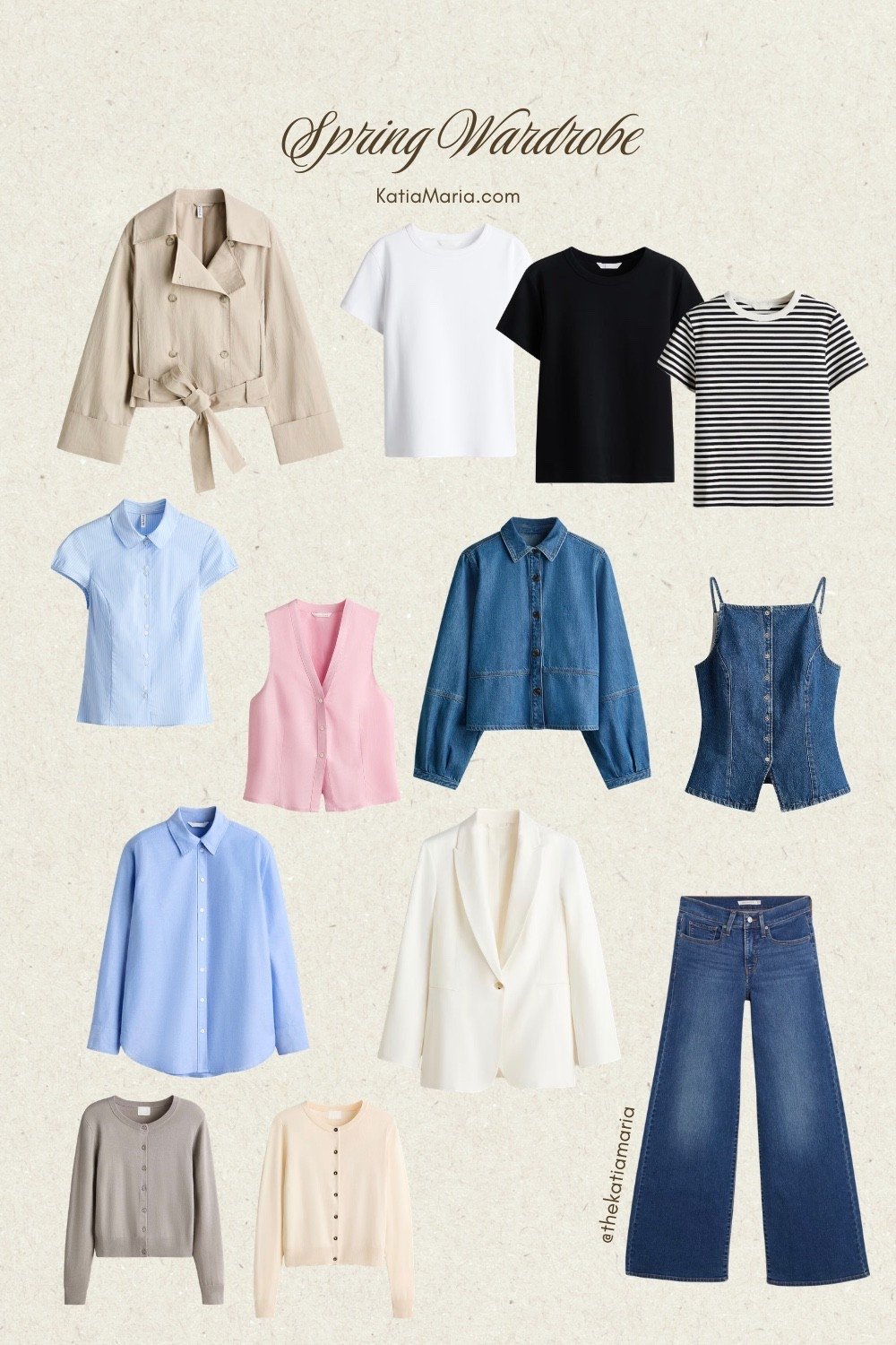 Spring finds for your capsule wardrobe 

#LTKootd