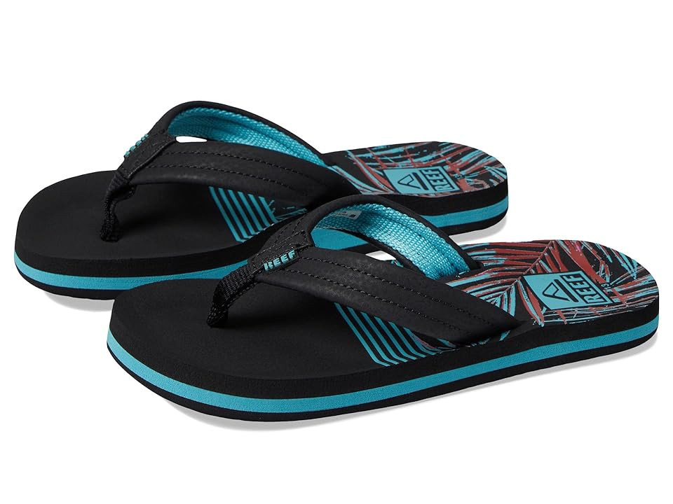 Reef Kids Reef Kids Ahi Flip Flop (Little Kid/Big Kid) (Tropical Dream) Boys Shoes | Zappos