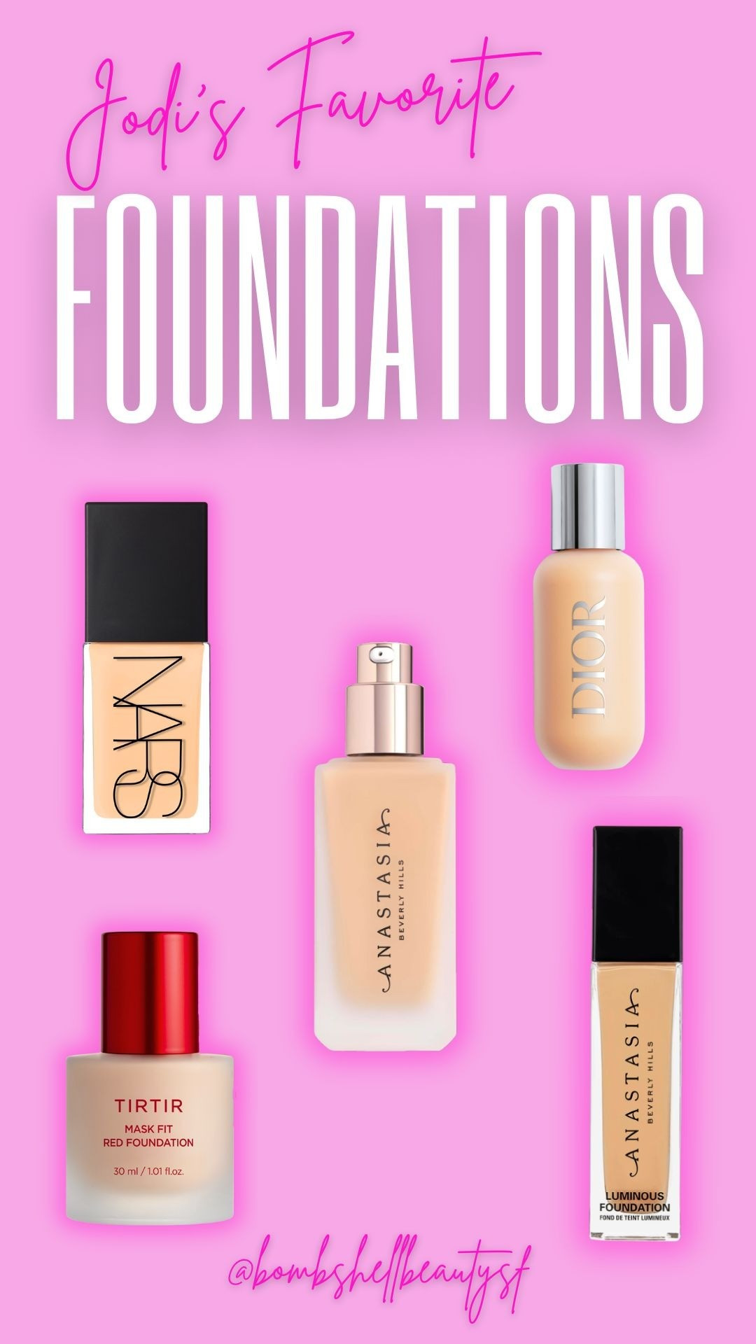My top 5 foundations. 

#LTKSaleAlert #LTKBeauty #LTKWedding