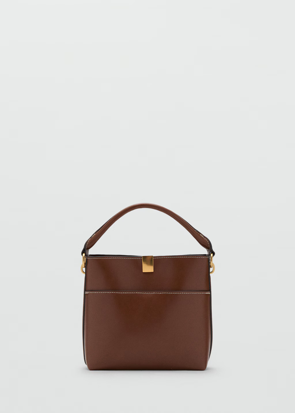 Bucket bag with metal detail | MANGO (UK)