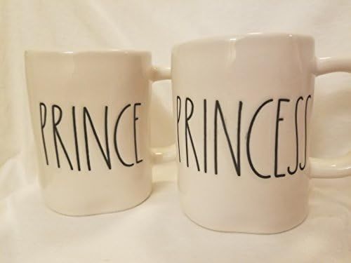 Rae Dunn Prince and Princess Mug Set | Amazon (US)