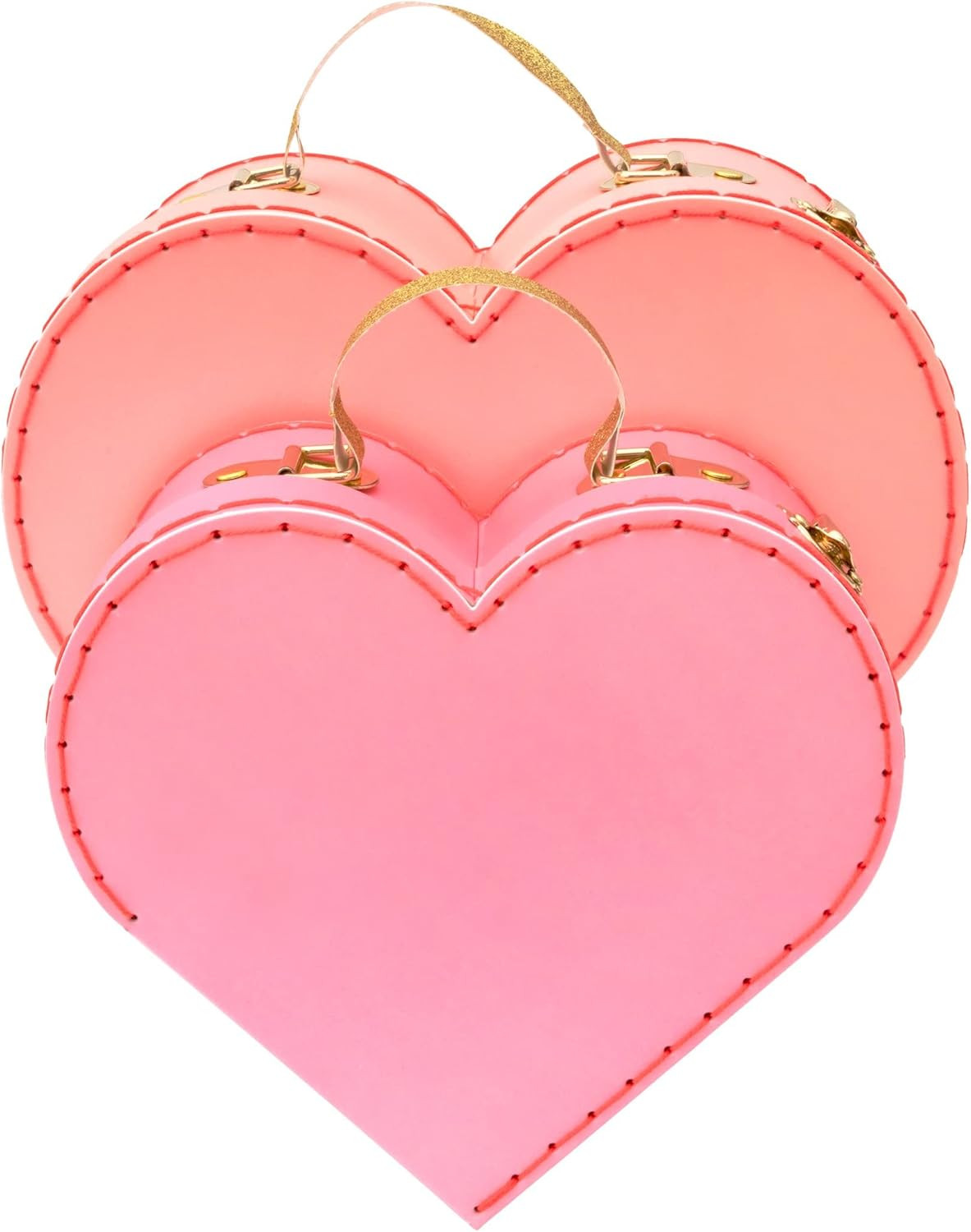 Meri Meri Neon Heart Paper Suitcases (Pack of 2) - Valentine's Day | Amazon (US)