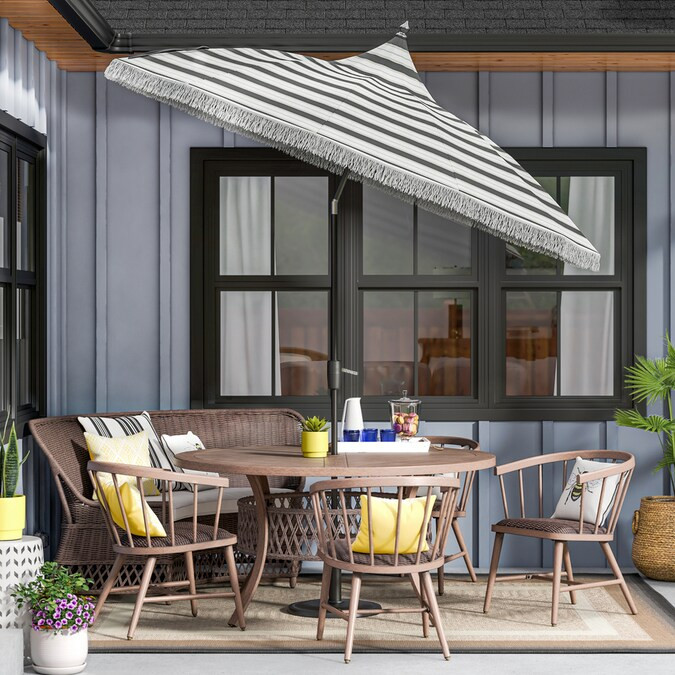 allen + roth Mckinnley 6-Piece Patio Dining Set at Lowes.com | Lowe's