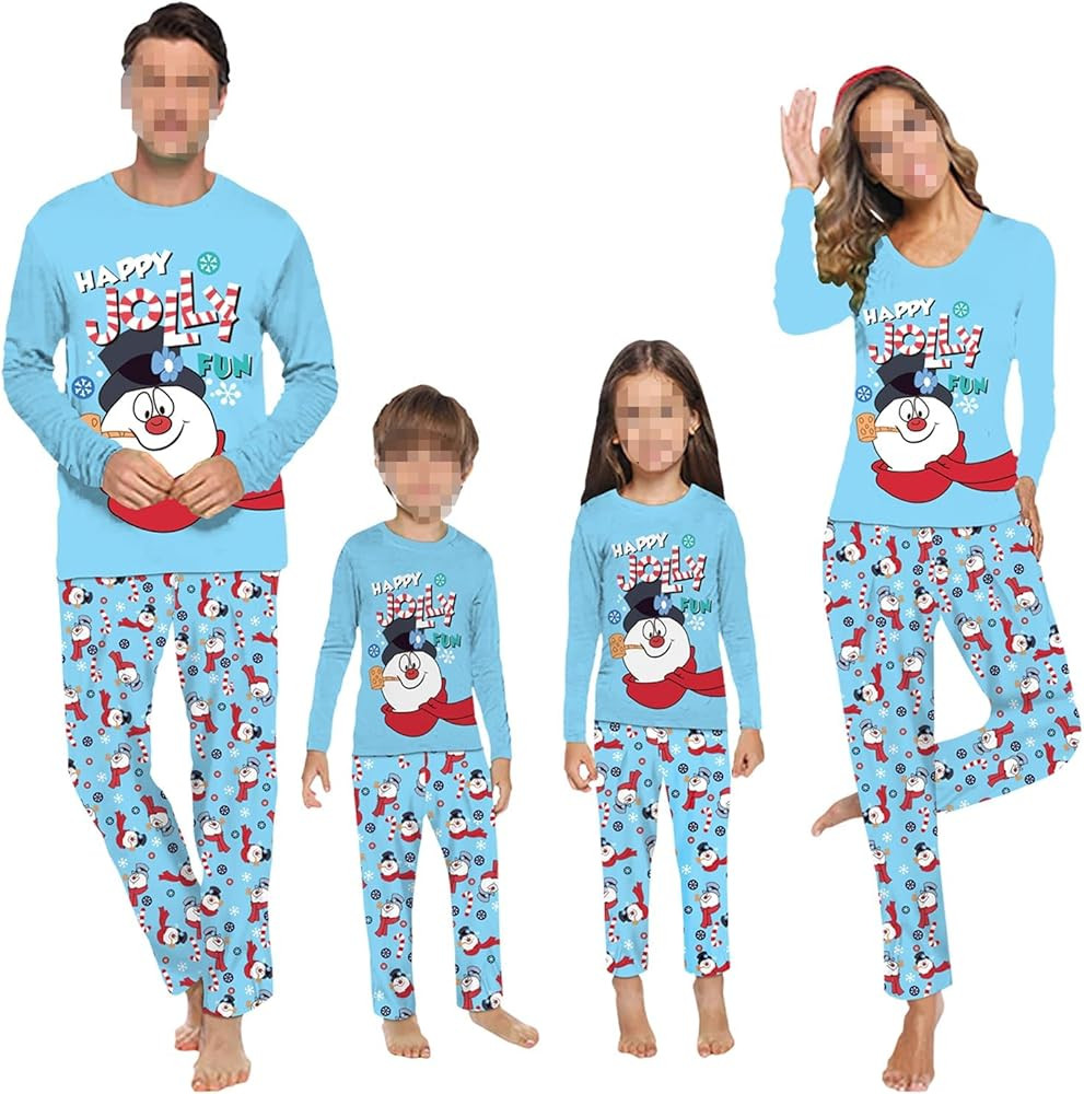 LVXGRAN Christmas Pajamas for Family Christmas Family Matching Outfits Long Sleeve Family Jammies... | Amazon (US)