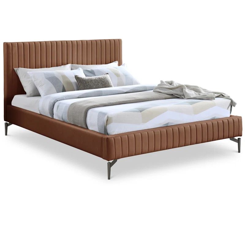 Gallo Vegan Leather Panel Bed | Wayfair North America