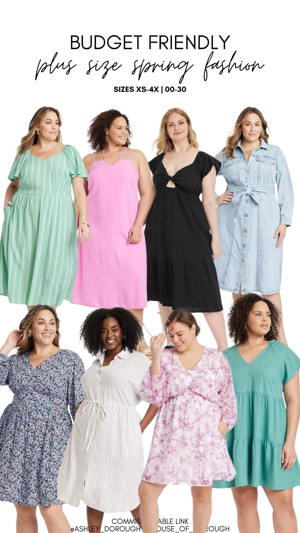 Budget Friendly Plus Size Spring Fashion! 

#LTKplussize #LTKSeasonal #LTKstyletip