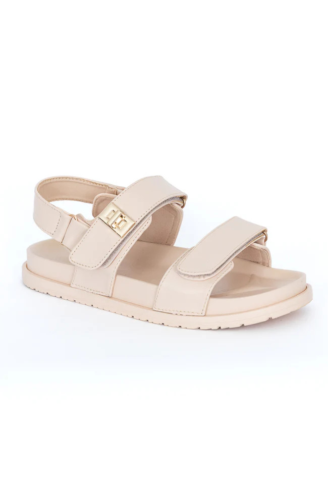 Sand Dune Nude Sandal | Pink Lily