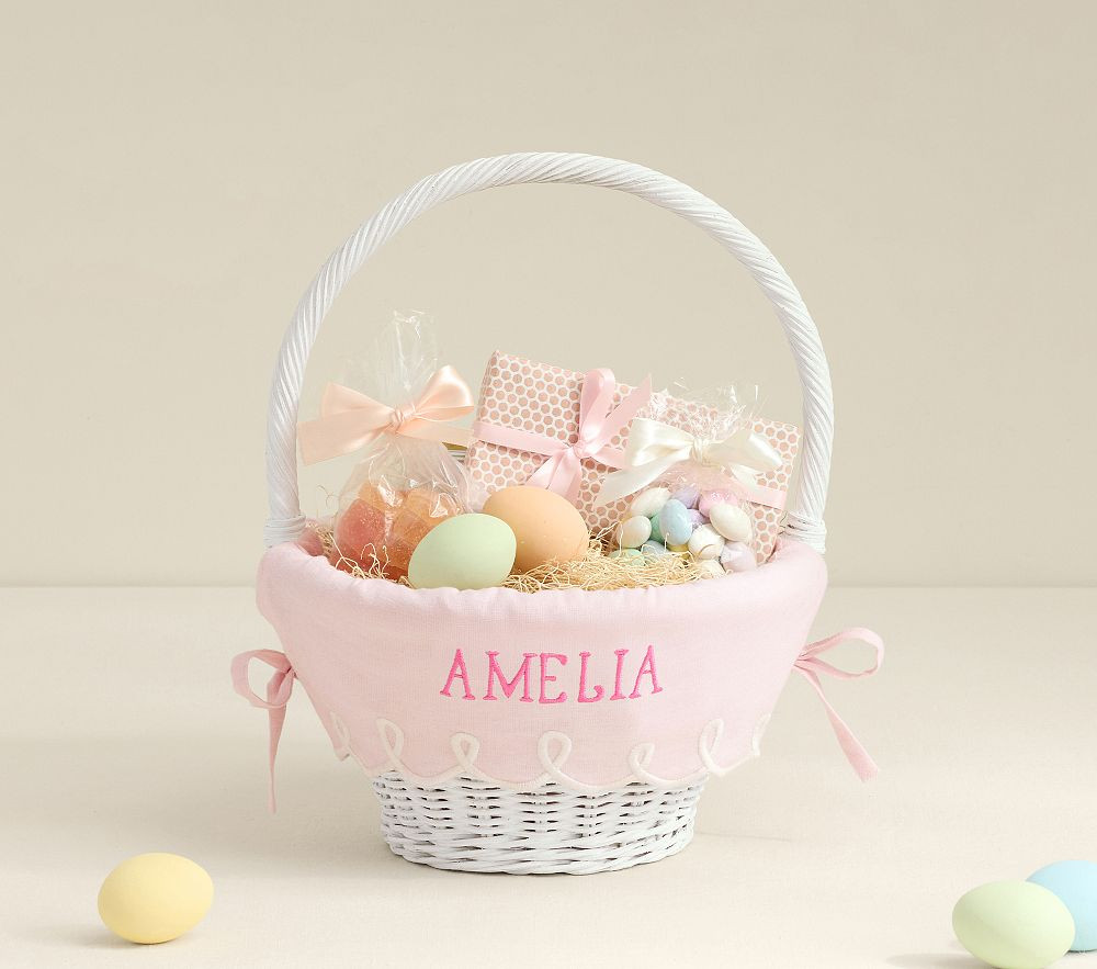 Penny Scallop Easter Basket Liners | Pottery Barn Kids